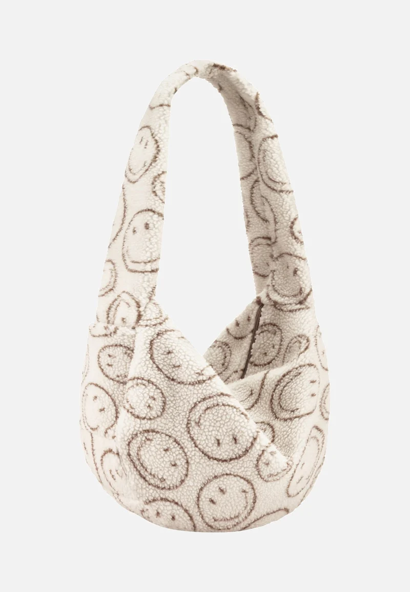 Moonbag Smiley® Teddy Chocolate - Hobo Bag