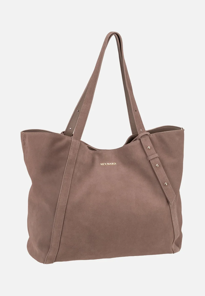 Pretty Wonder Suede Mocha - Shopper