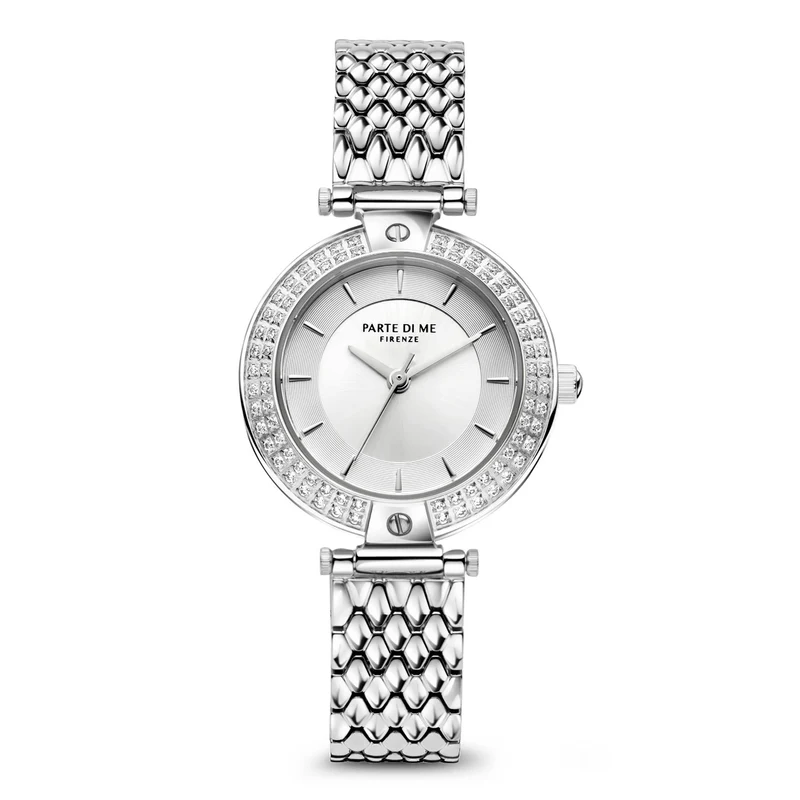 Parte Di Me Orologio Rond DamenUhr Silberfarbene PDM09018