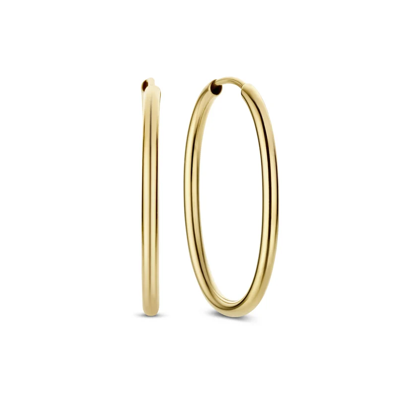 Beloro Jewels La Rinascente damen Creolen 375 Gold BO360054