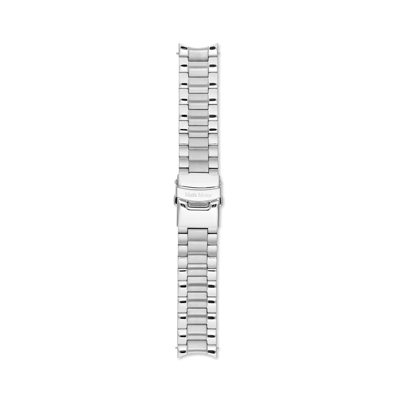 Mats Meier Strap 22mm Silberfarbene MM40001