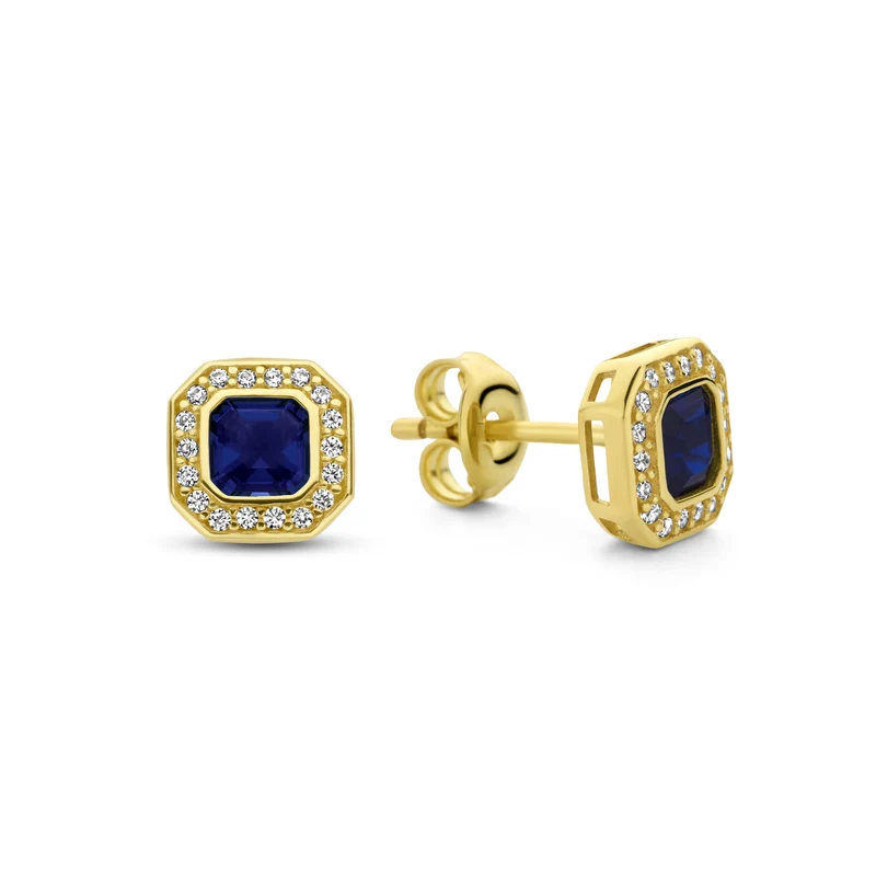 Beloro Jewels Monte Napoleone damen Ohrknöpfe 375 Gold BO360045