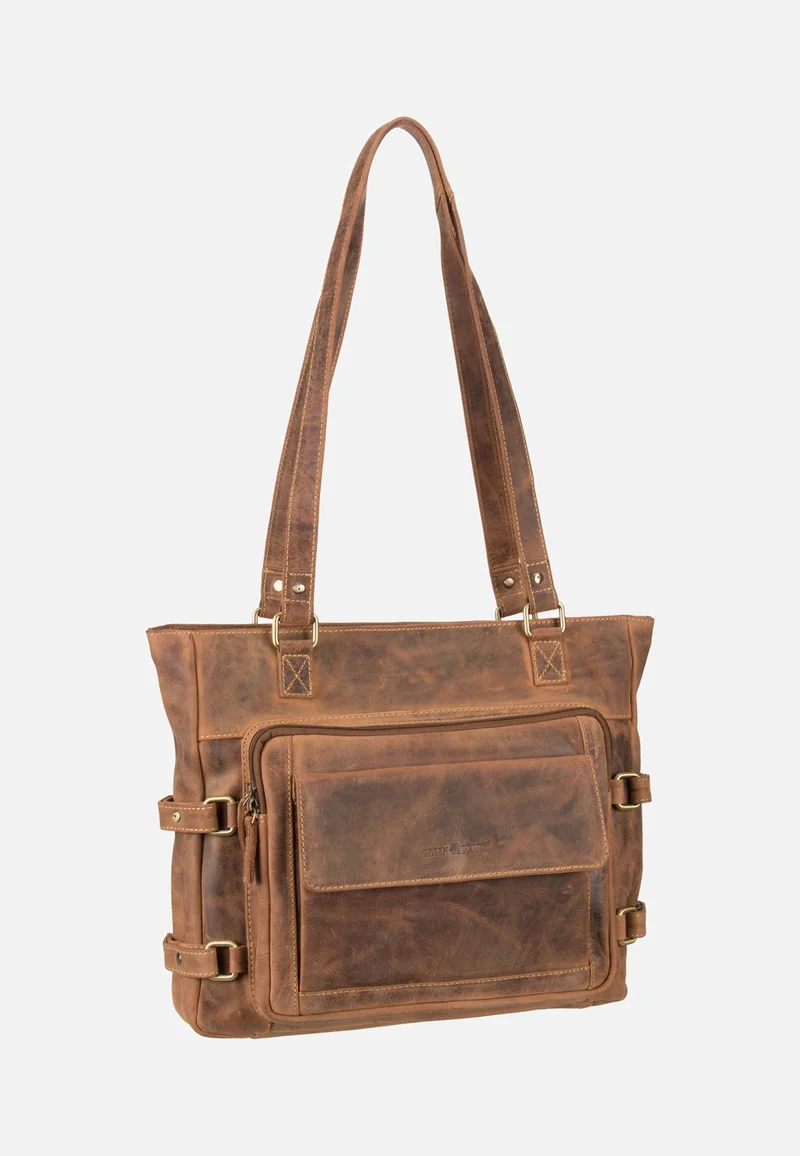 Vintage 1635 Sattelbraun - Shopper