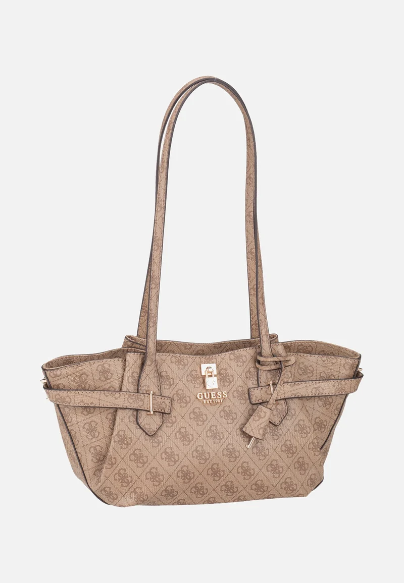 Yesba Girlfriend Shoulder Latte Logo - Satchel