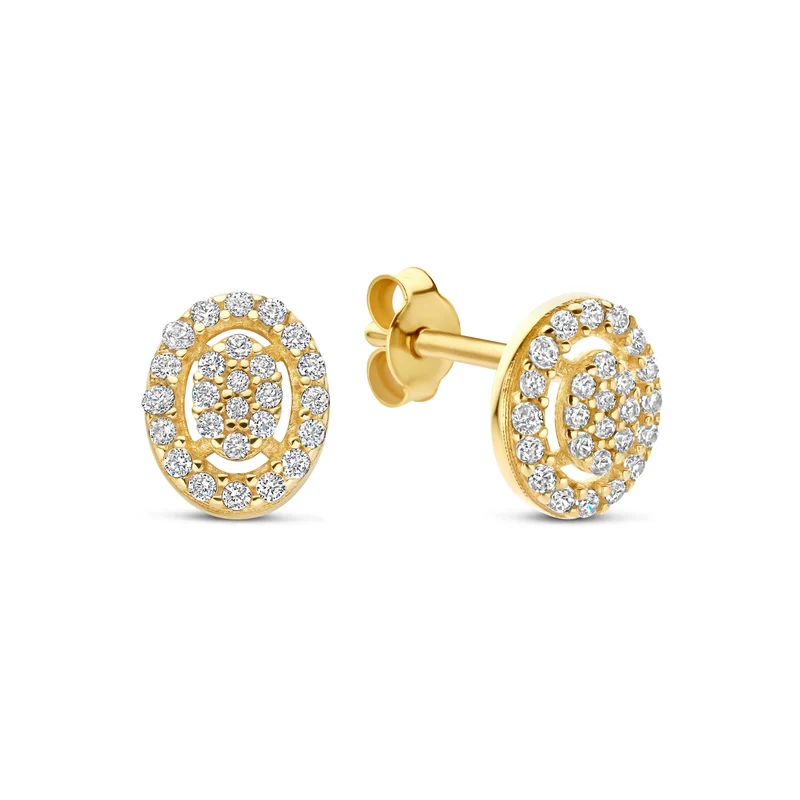 Isabel Bernard Le Marais Anne 14 Karat Gold Ohrstecker IB360292