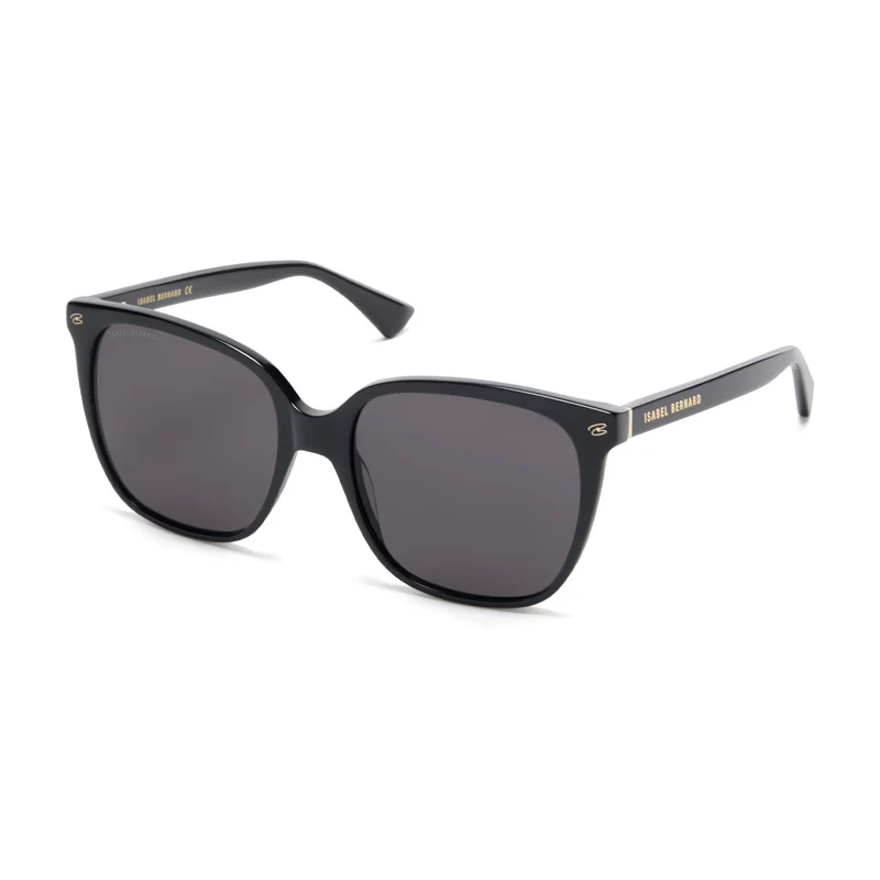Isabel Bernard La Villette Raison Schwarz Quadratisch Sonnenbrille IB400007-01-01