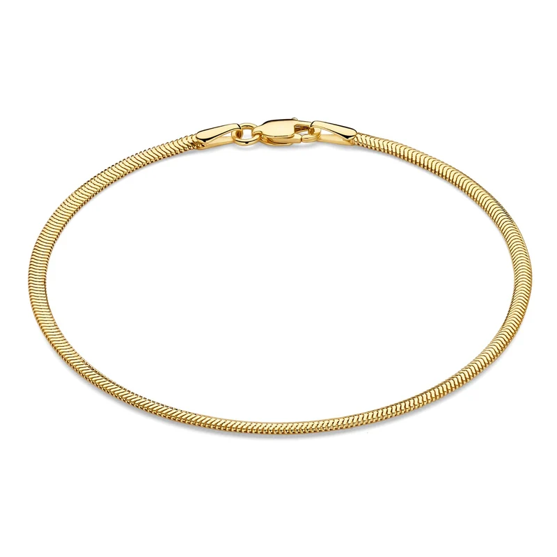Isabel Bernard Aidee Leontine 14 Karat Goldene Schlangenarmband IB320155