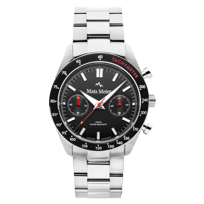 Mats Meier Arosa Racing herren Uhr Silber MM50010