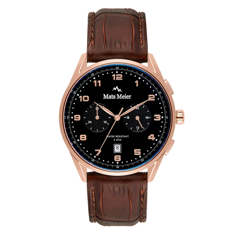 Mats Meier Mont Vélan herren Uhr Braun MM10001