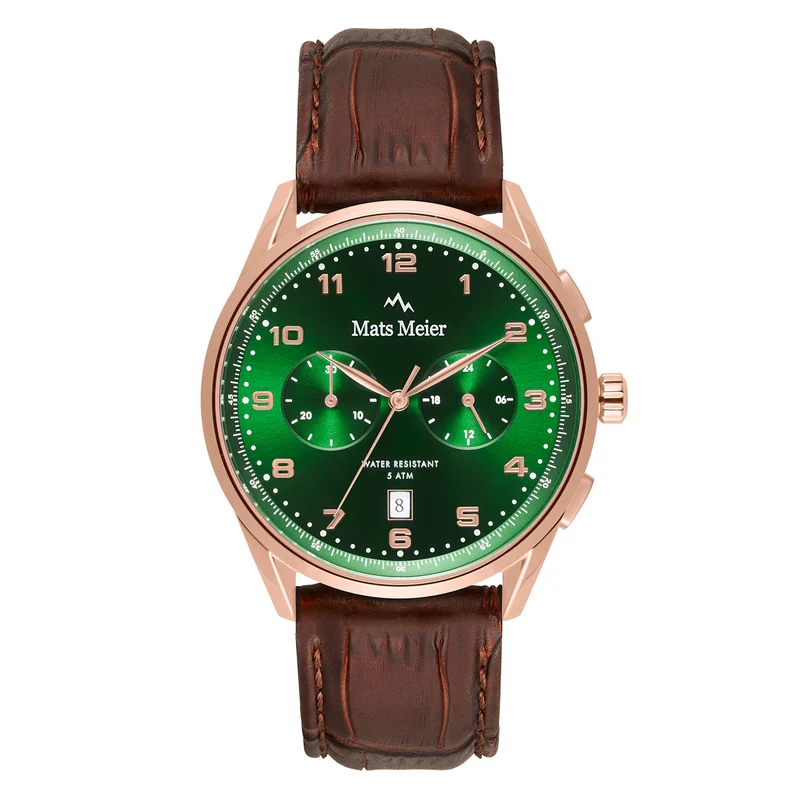 Mats Meier Mont Vélan herren Uhr Braun MM10002