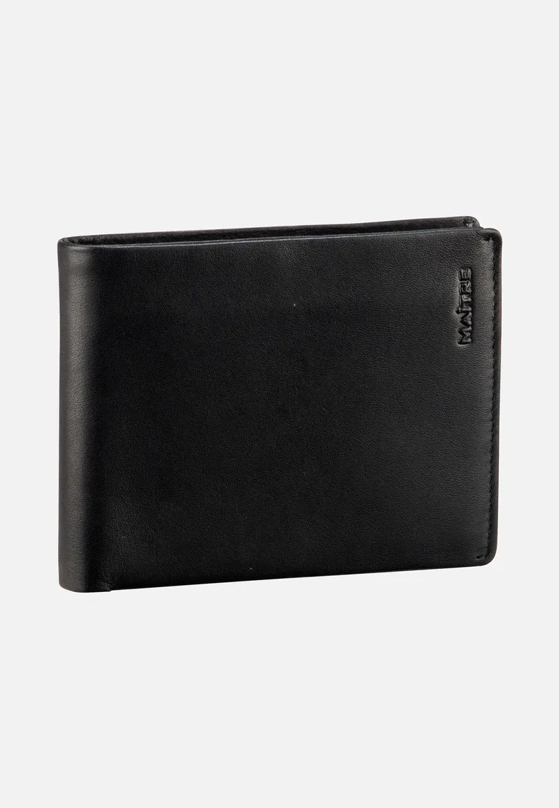 Hundsbach Galbert Billfold H10 Black - Portemonnaie