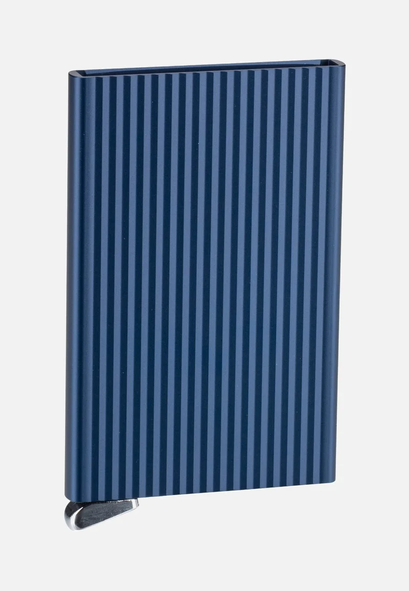 Cardprotector Fluted For Magsafe Navy+ - Kartenetui