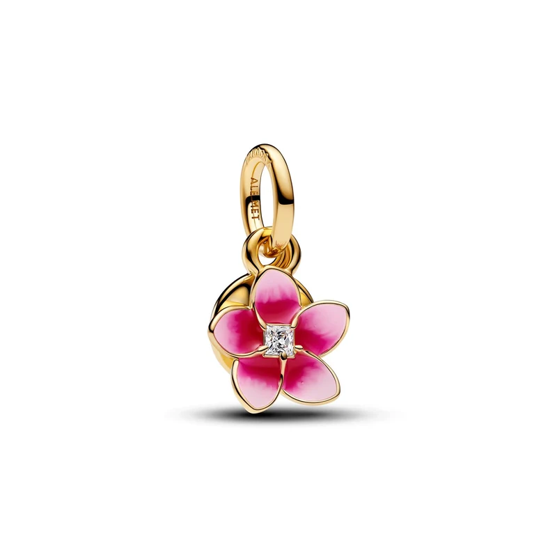 Pandora Disney Vergoldeter Disney Moana Flower Charm-Anhänger 763845C01