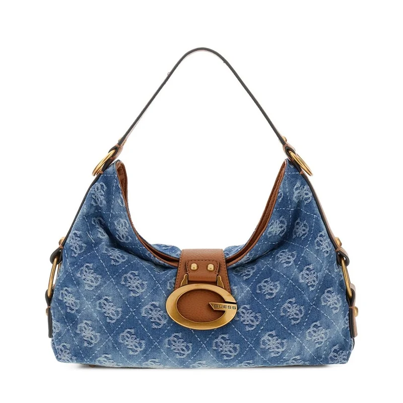 Guess Camden Denim Logo Schultertasche HWDB93-8180-DLP