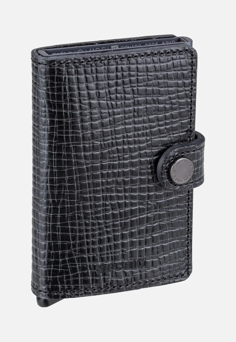 Miniwallet Palmellato Black - Portemonnaie