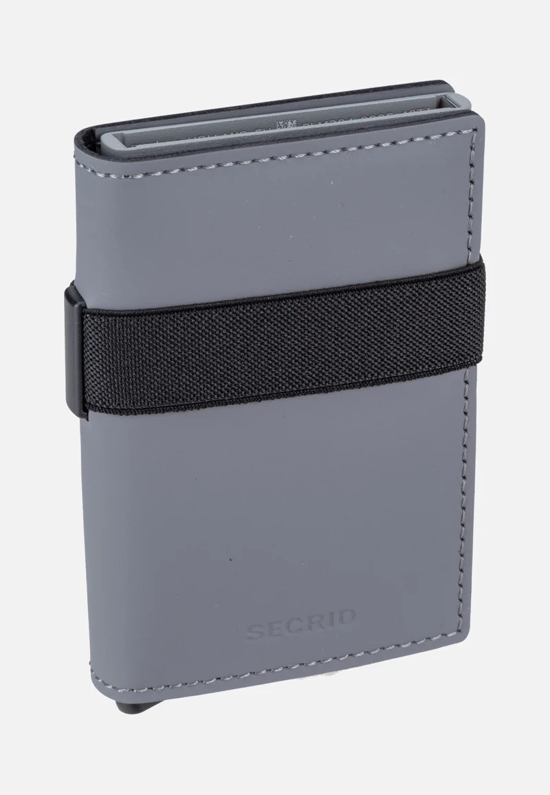 Bandwallet Matte Grey-Black - Portemonnaie