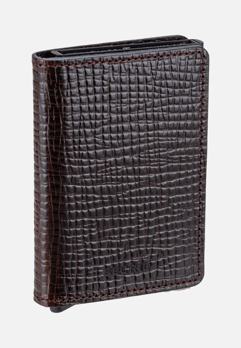 Slimwallet Palmellato Brown - Portemonnaie