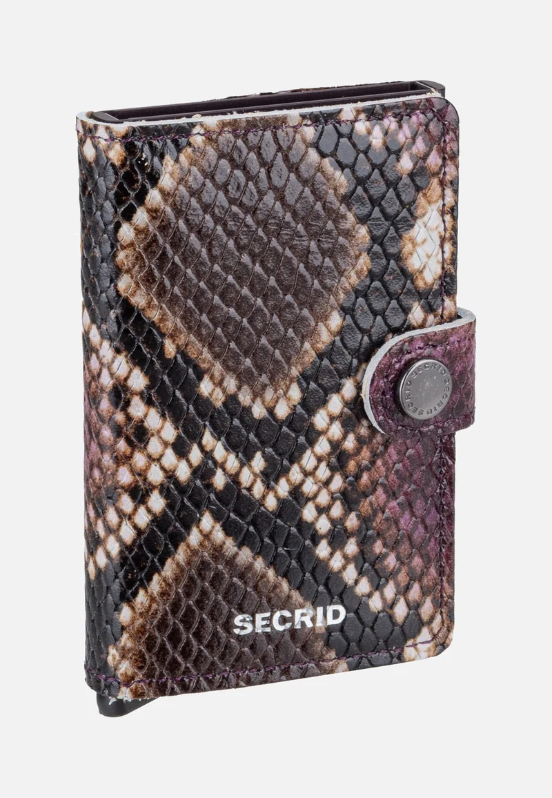 Miniwallet Serpent Purple - Portemonnaie