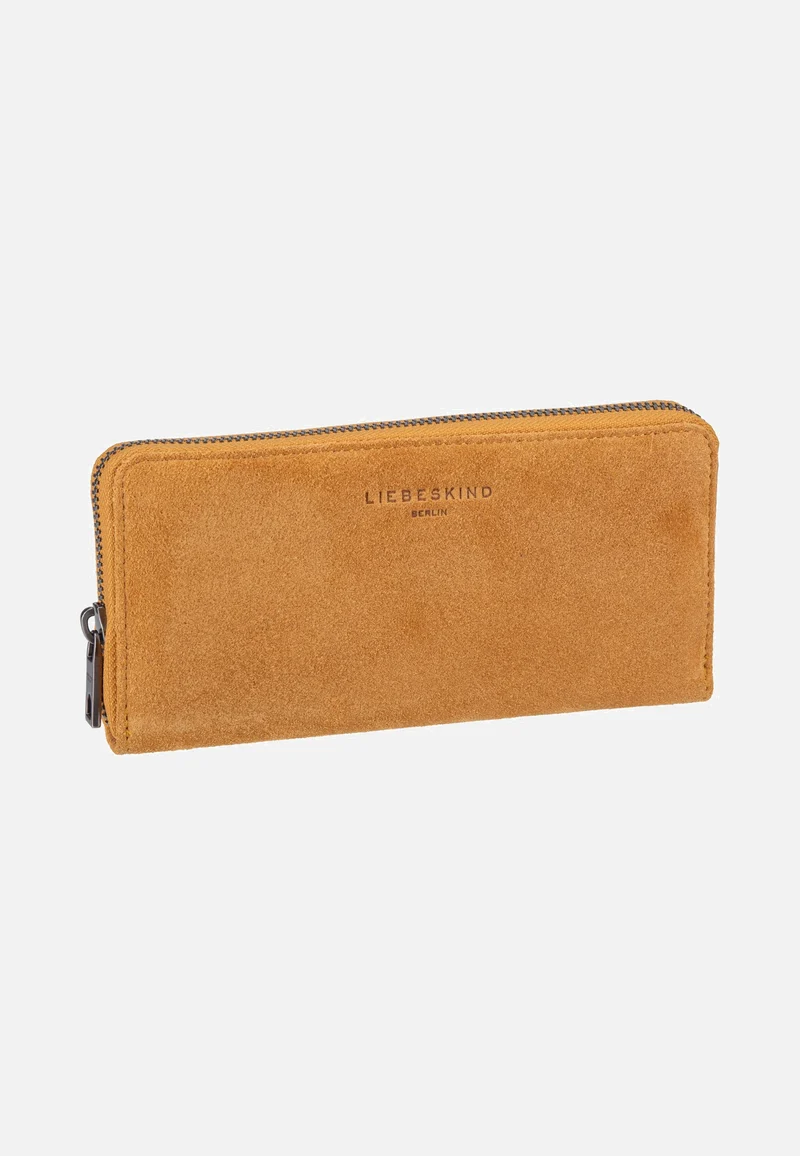 Ines L Suede Honey Suede - Portemonnaie