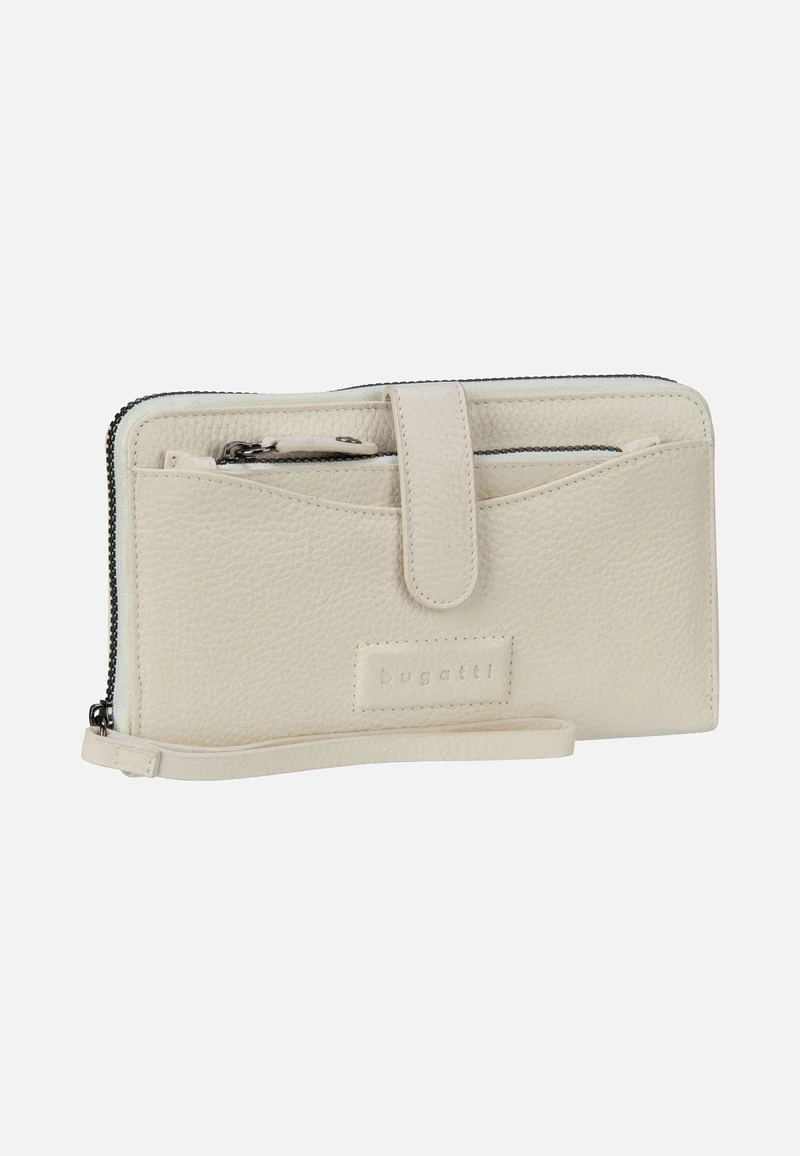 Elsa Long Ladies Zip Key Weiß - Portemonnaie
