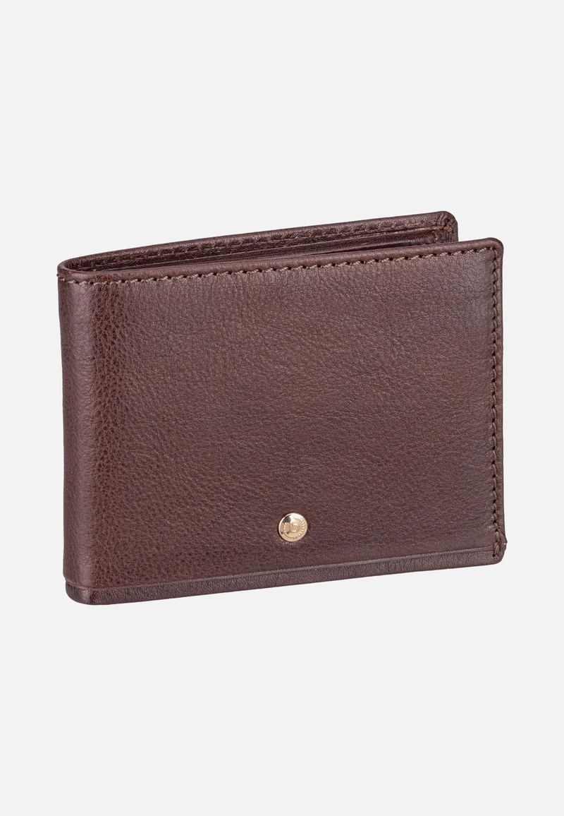 Neaples Wallet With Flap Brown - Portemonnaie