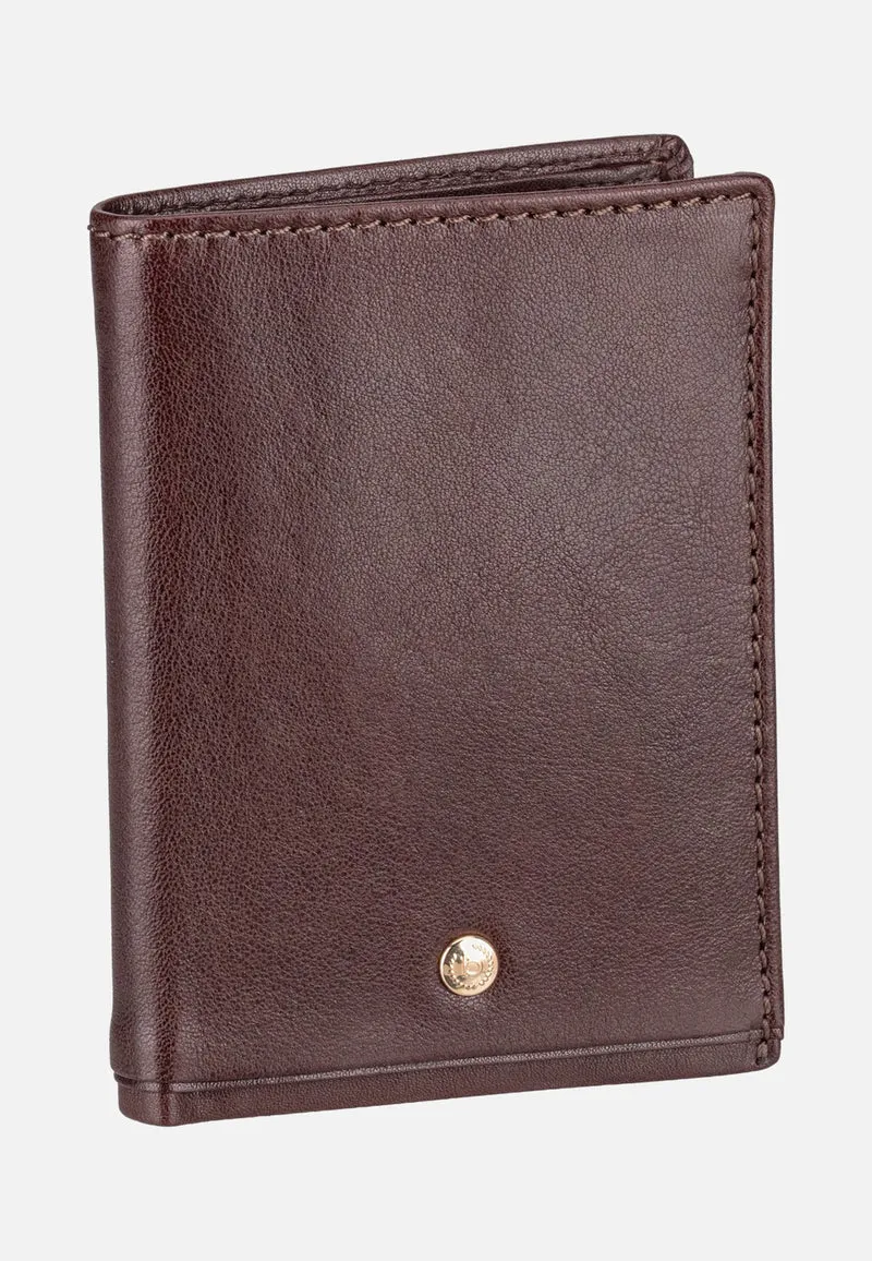 Neaples Upright Wallet Brown - Portemonnaie