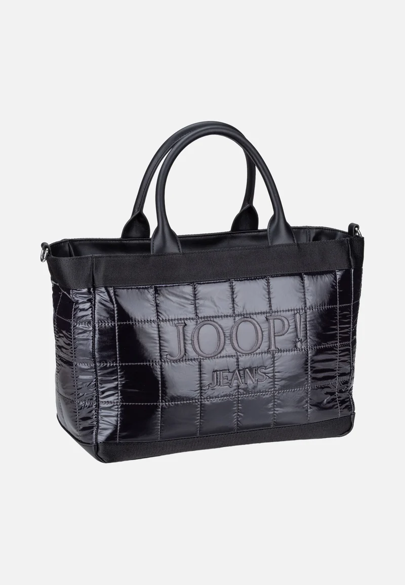 Calduccio Tessuto Yvette LHZ Black - Henkeltasche