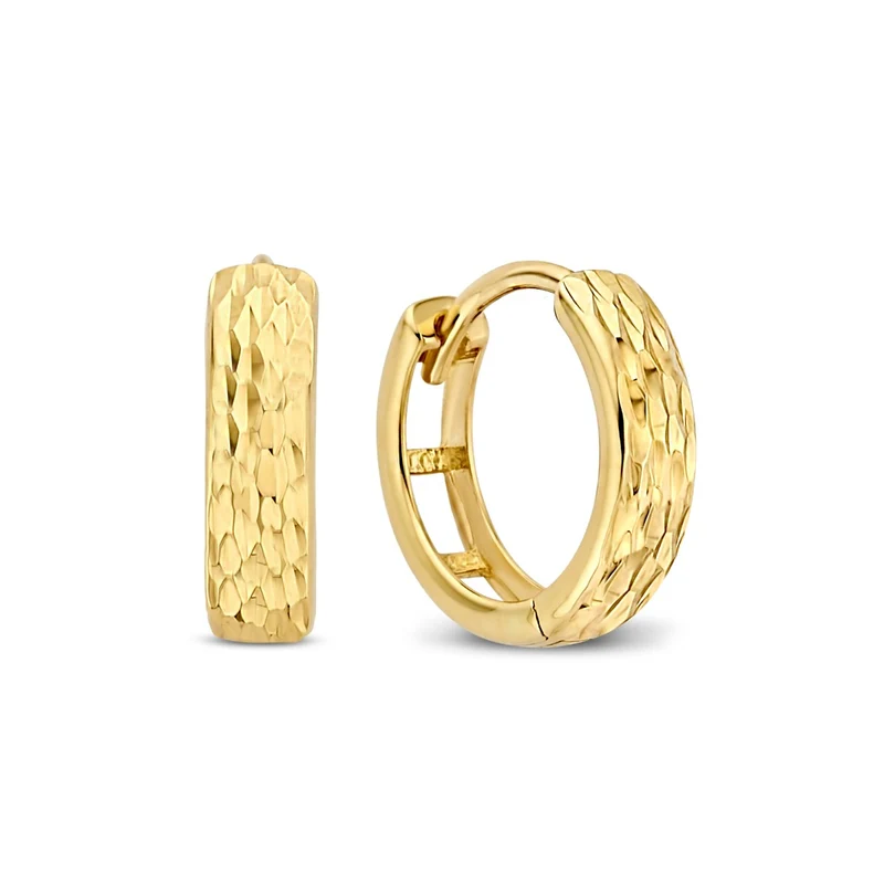 Isabel Bernard Rivoli Laura 14 Karat | Gold Reif-Ohrringe IB360143