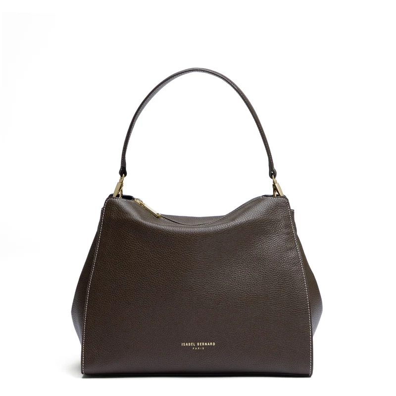 Isabel Bernard Honoré Emma Schultertasche Dunkelbraun IB21134-031