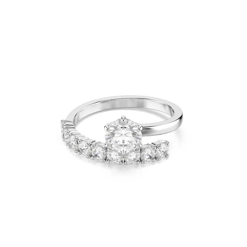 Swarovski Matrix Crash Silberfarbener Ring 5753573