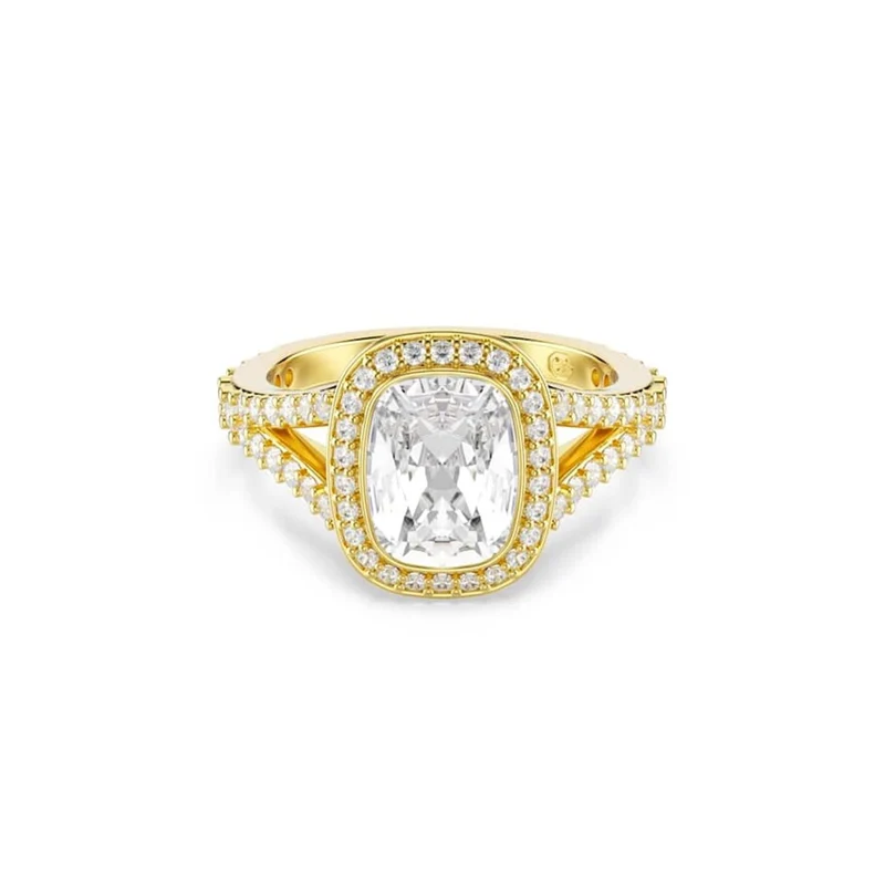 Swarovski Una Angelic Cushion Ring, goldfarben, Artikelnummer 5762630
