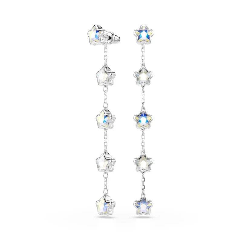 Swarovski Chroma Stars Ohrringe in Silberoptik 5754184