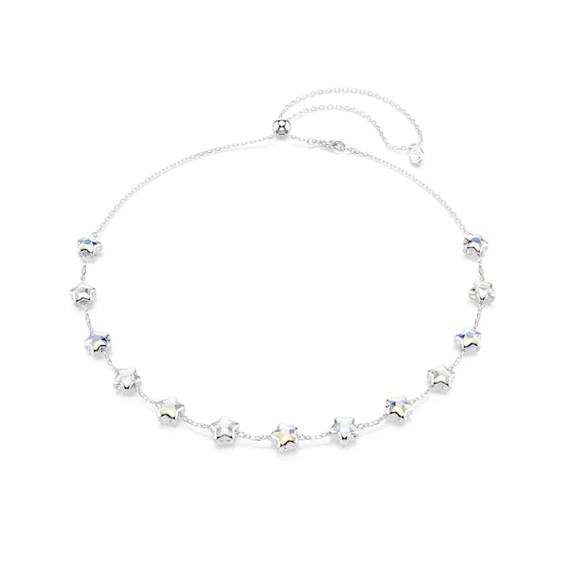 Swarovski Chroma Stars Halskette in Silberoptik 5754183