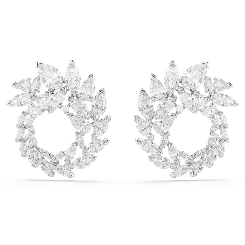 Swarovski Mesmera Glam Silberfarbene Creolen 5748008