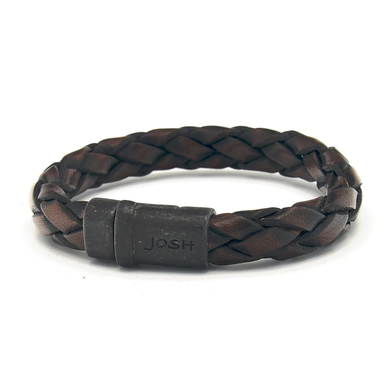 Josh Braun Armband 09325-BRA-VB/BROWN/M