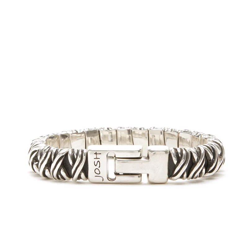 Josh herren Armband Silber 03441-BRA-L