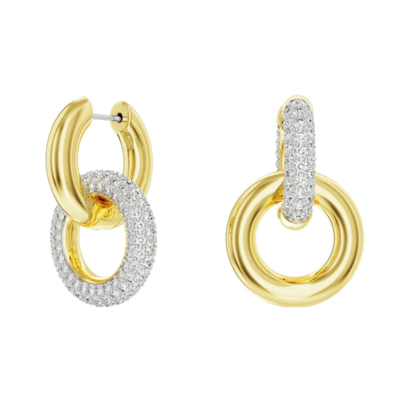 Swarovski Dextera Goldfarbene Ohrringe 5668818