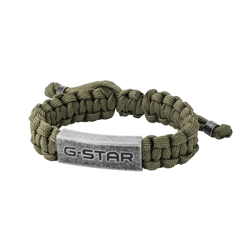 G-STAR OpsCord Schwarzes Nylonarmband GSJ.107.01
