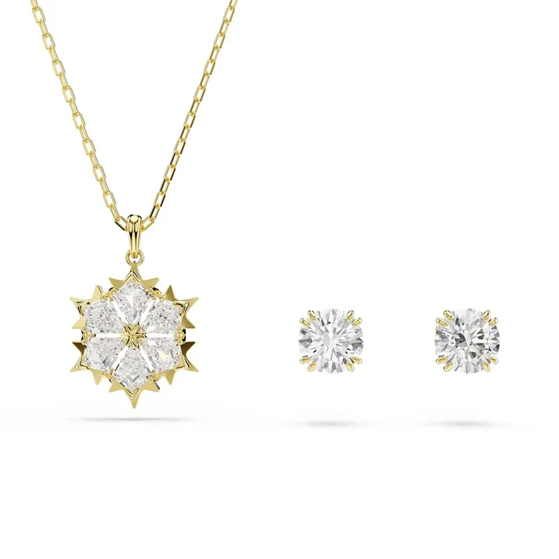 Swarovski Magic Goldfarbenes Schmuckset 5758002