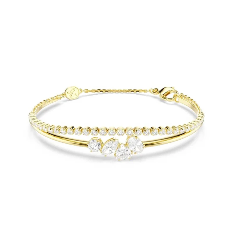 Swarovski Mesmera Attract Doppelarmband in Goldoptik 5747953