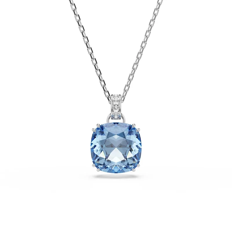 Swarovski Millenia Halskette in Silberoptik mit blauem Anhänger 5760057