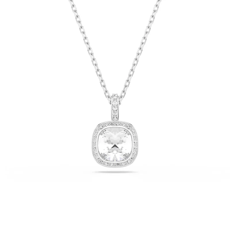 Swarovski Una Angelic Cushion Halskette in Silberoptik 5754340