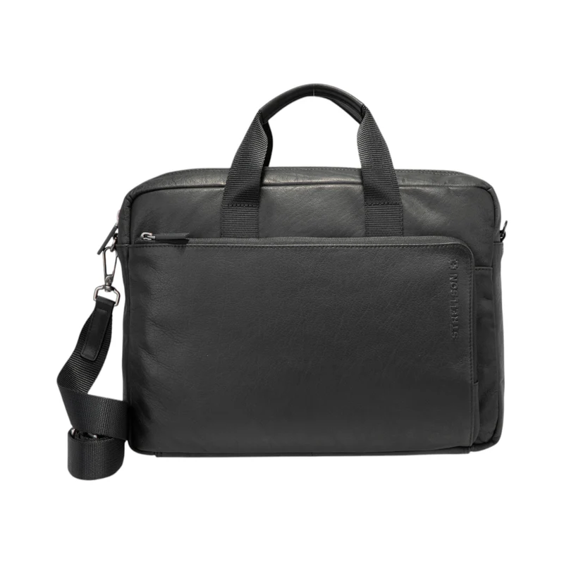 Strellson leather Clapton Charles briefcase