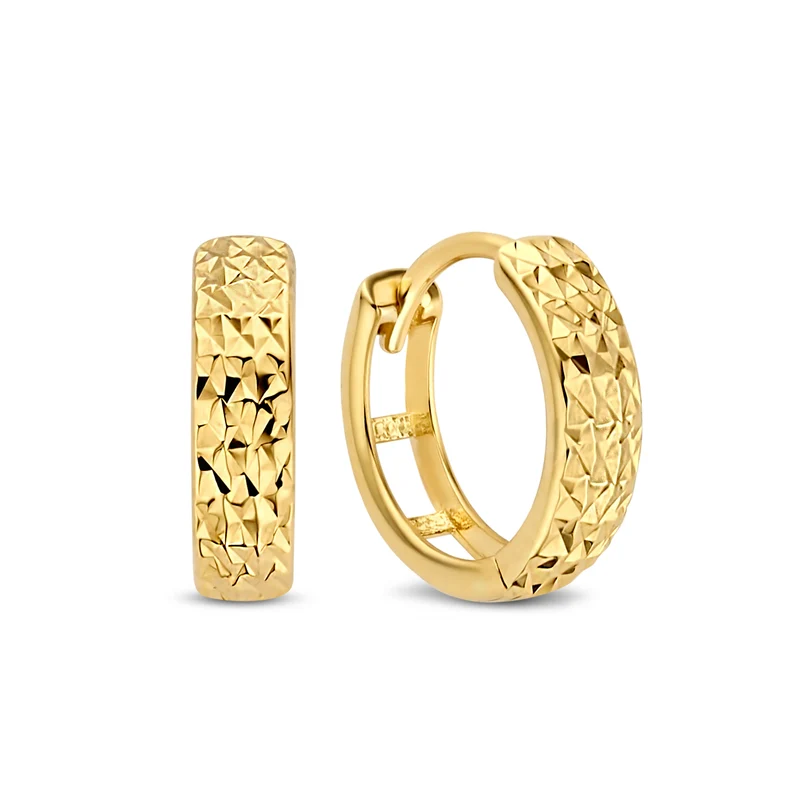 Isabel Bernard Rivoli Laura 14 Karat | Gold Reif-Ohrringe IB360142