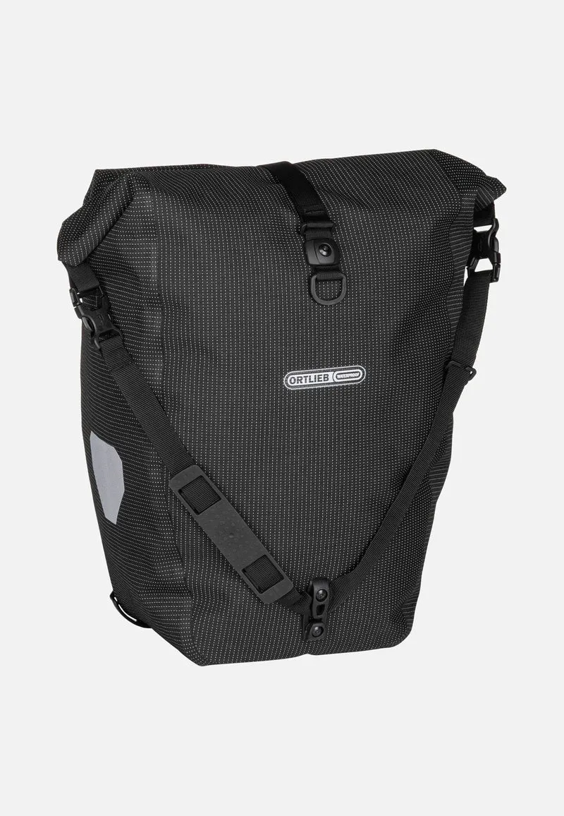 Back-Roller High Visibility Single QL3.1 Black Reflective - Fahrradtasche