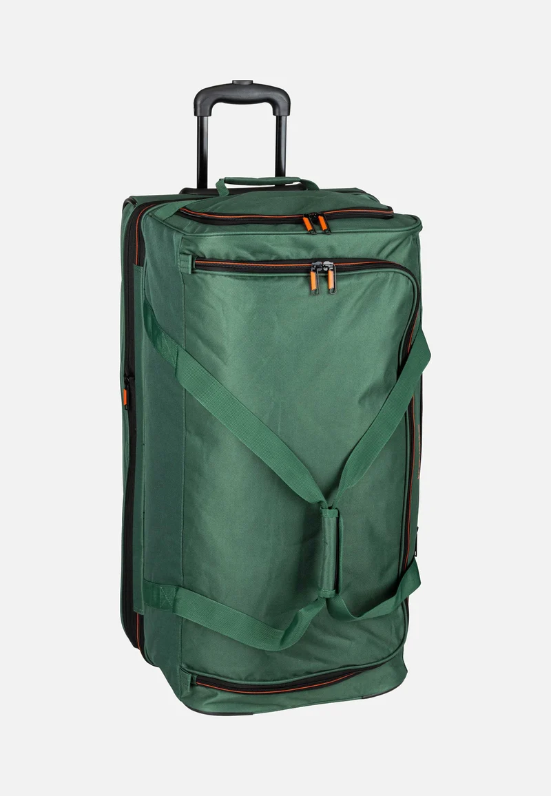 Basics Trolley L Dunkelgrün - Reisetasche mit Rollen