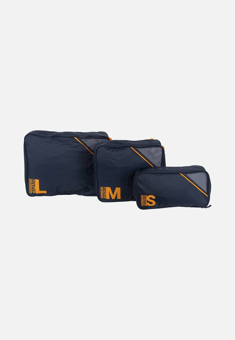 Packing Cubes S/M/L Navy/Orange - Packing Cubes