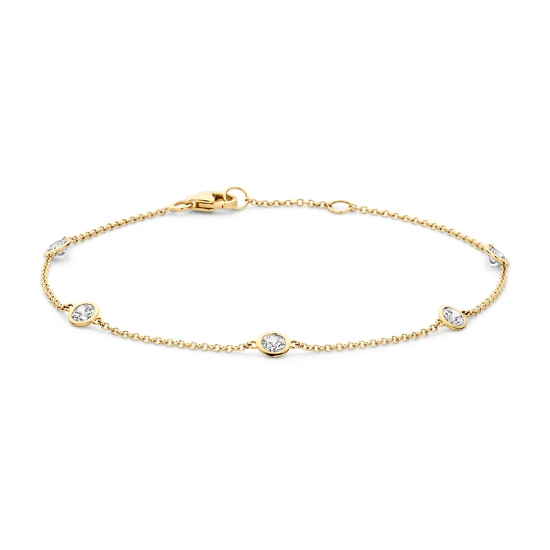 Blush 14 Karat Golden Bracelet 2238YZI