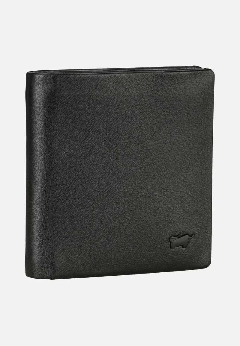 Hannes Coin Wallet Carré 8Cs Schwarz - Portemonnaie