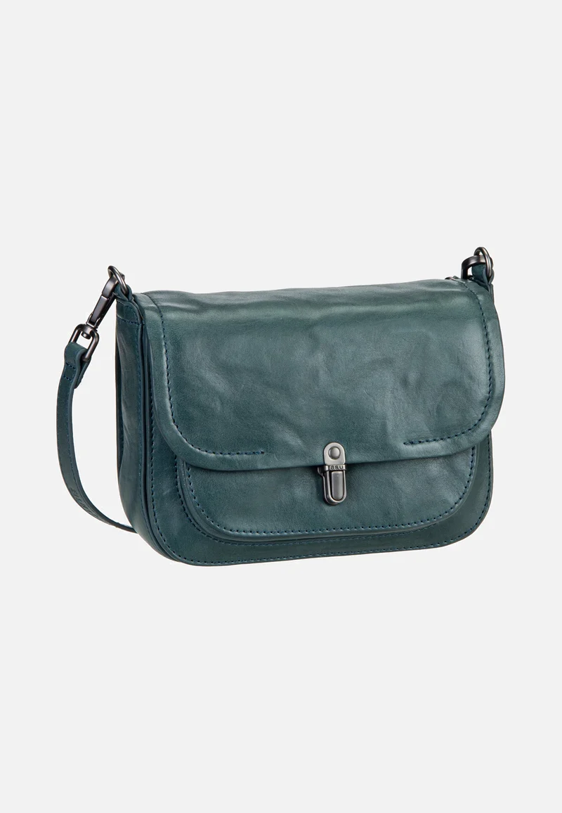 Mrs. Waffle Green Jewel - Saddle Bag